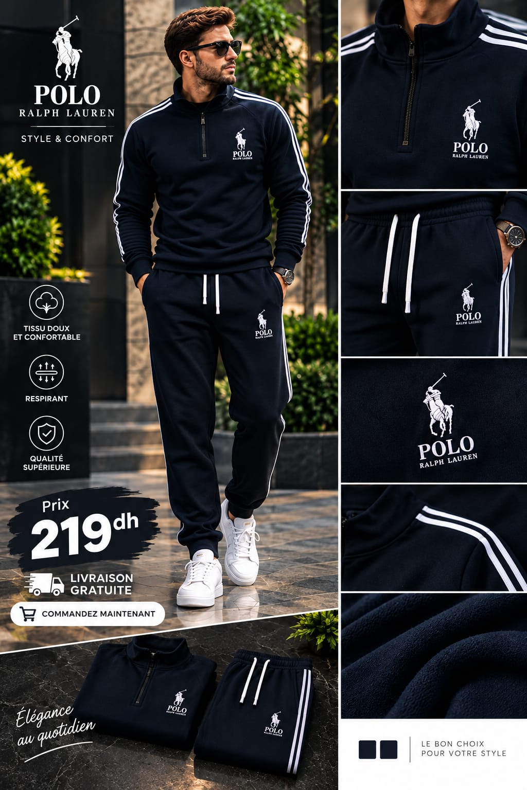 ens polo sweat